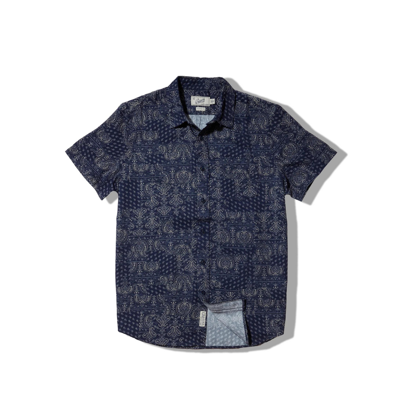 Bedford Textured Printed Shirt