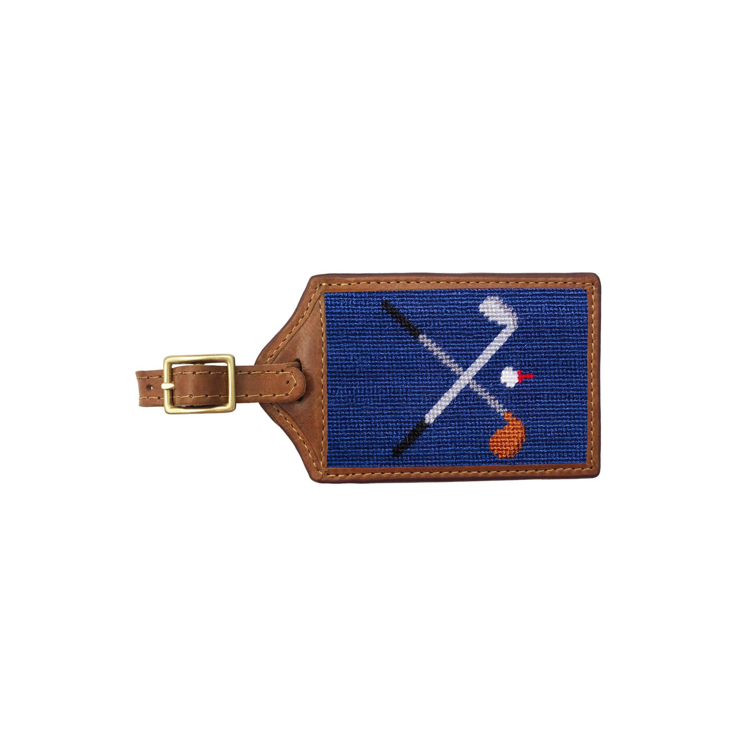 Crossed Clubs Luggage Tag