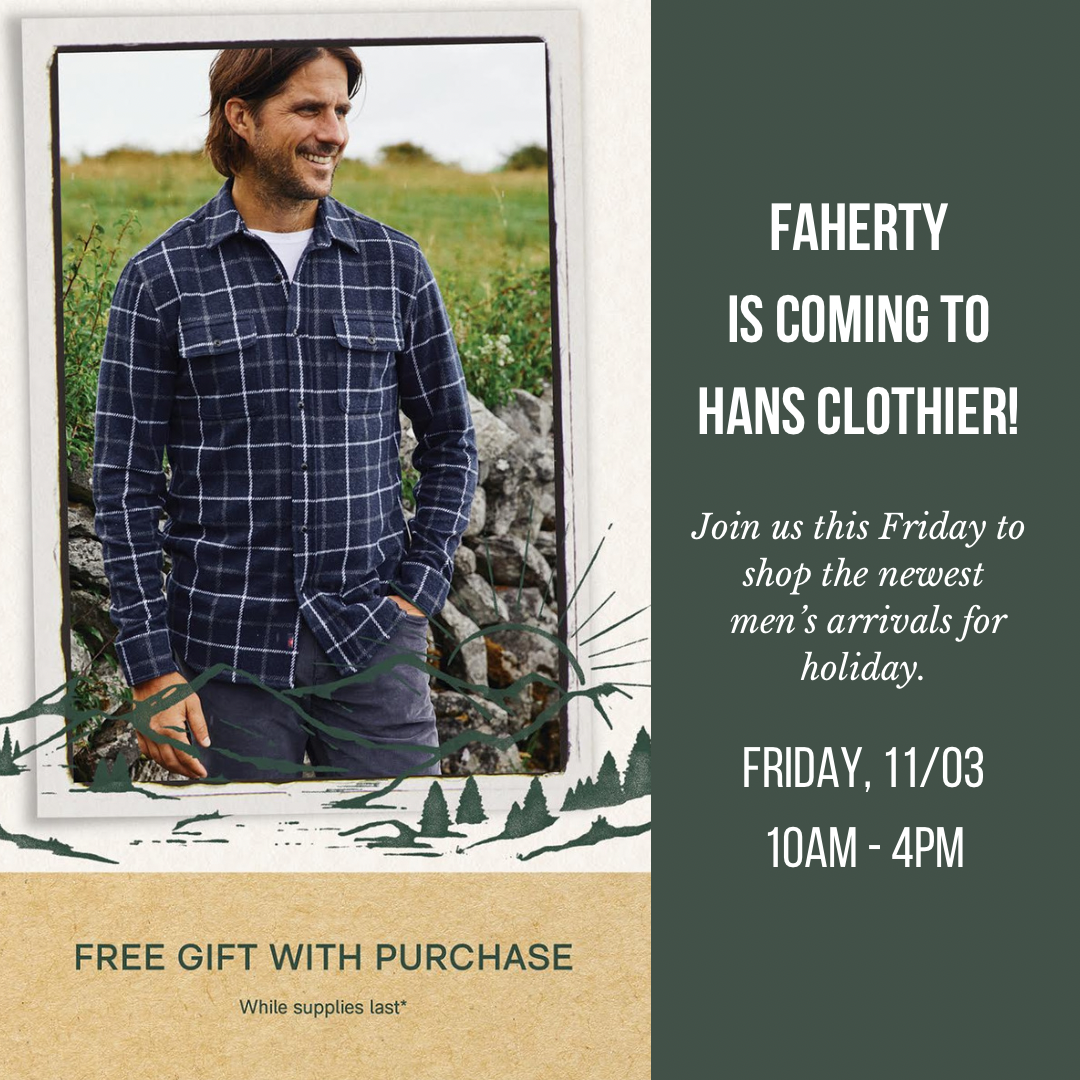 Faherty Pop-up event