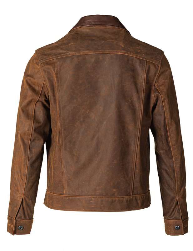 Nubuck Cowhide Mechanics Jacket