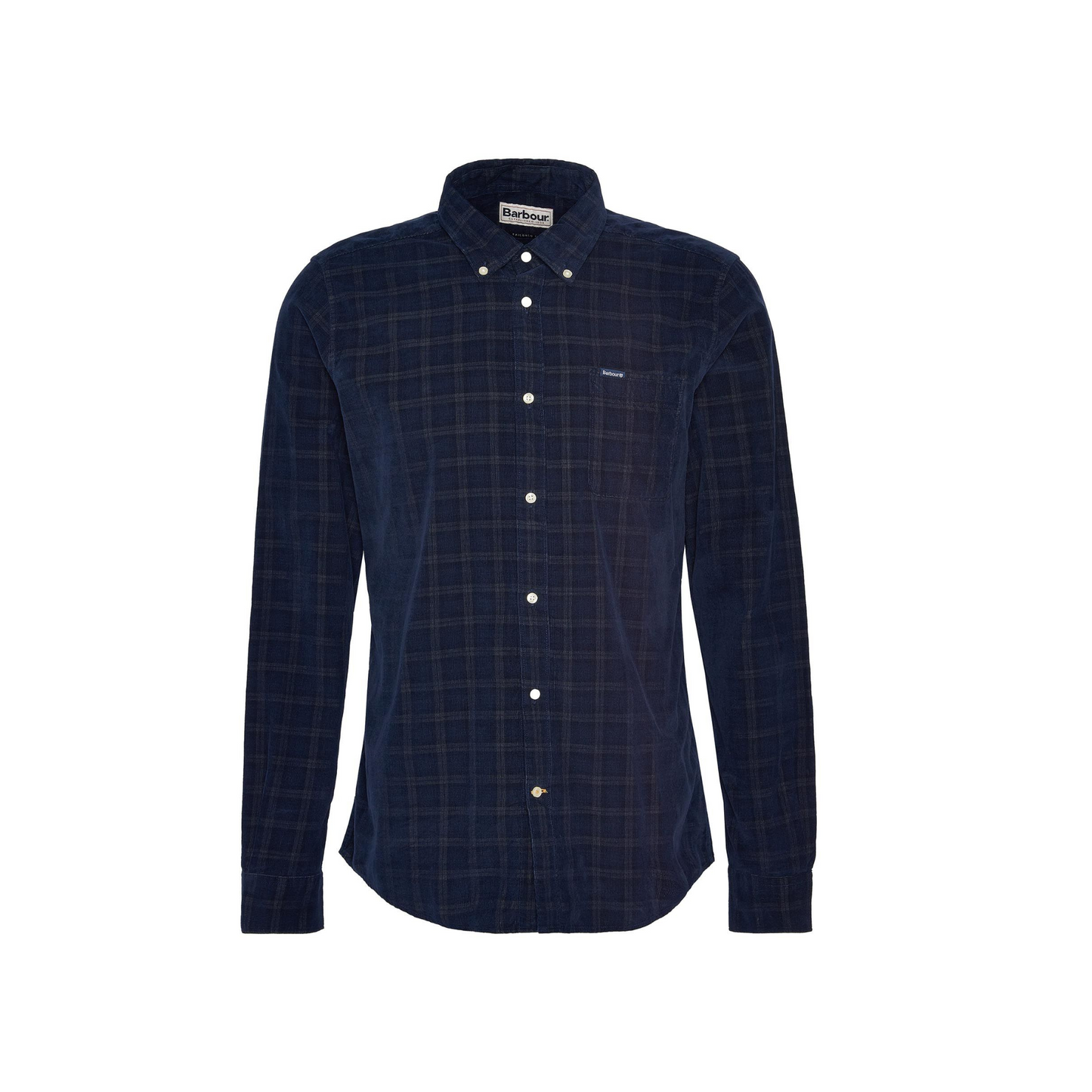 Harthill Tailored Checked Cord Shirt