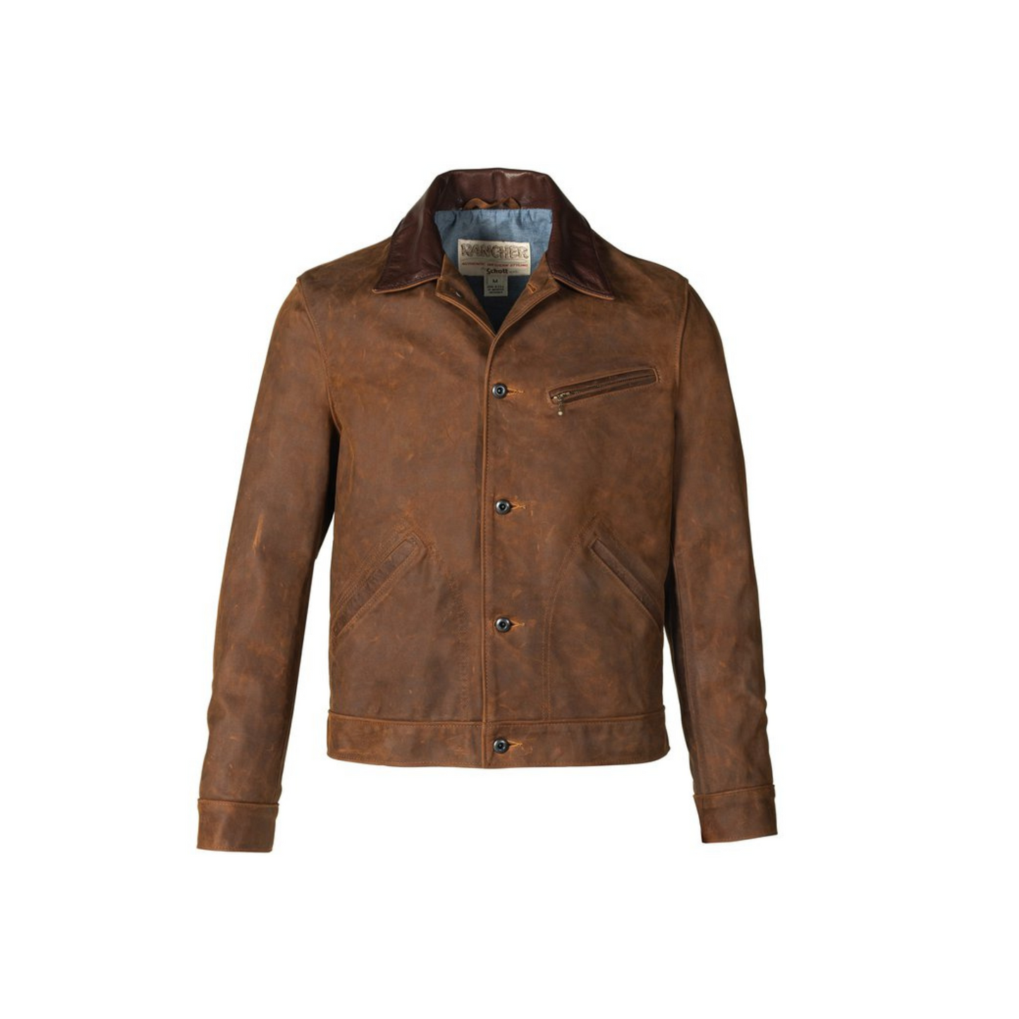 Nubuck Cowhide Mechanics Jacket