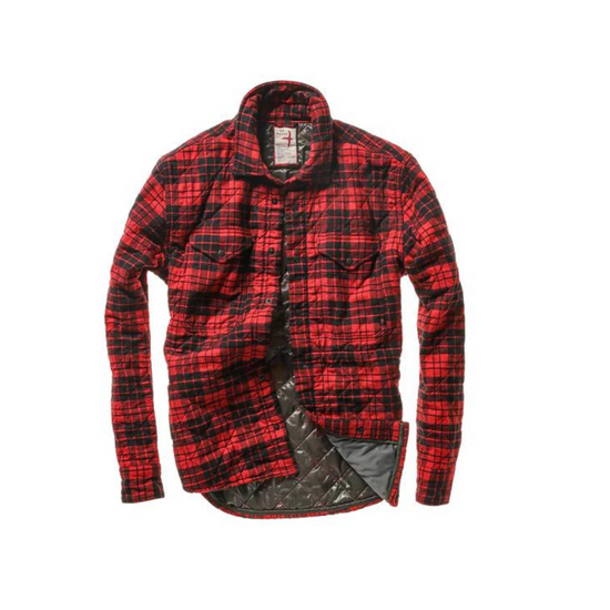 Quilted Flannel Shirtjacket