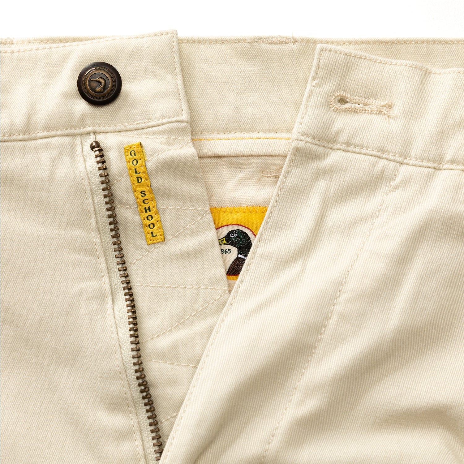 Classic Fit Gold School Chino – Hans Clothier