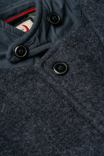 Load image into Gallery viewer, Melton Knit Trap Blazer
