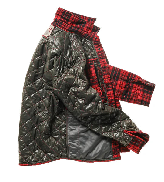 Quilted Flannel Shirtjacket