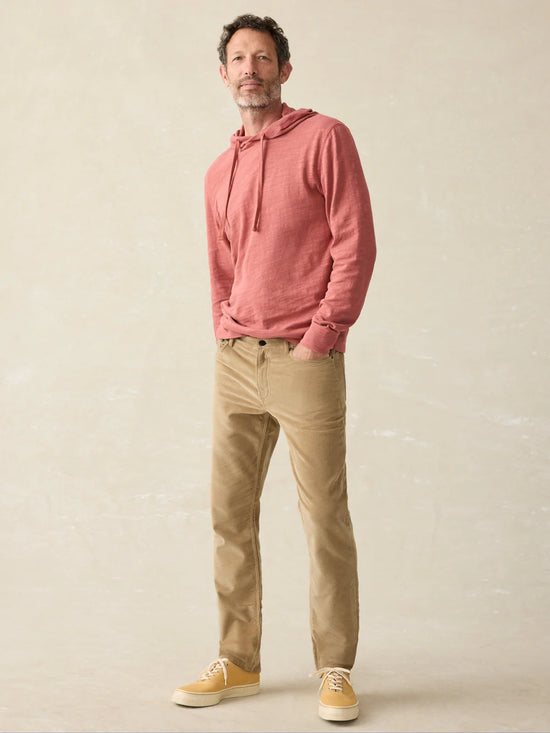 Stretch Terry Corduroy 5-Pocket Pant