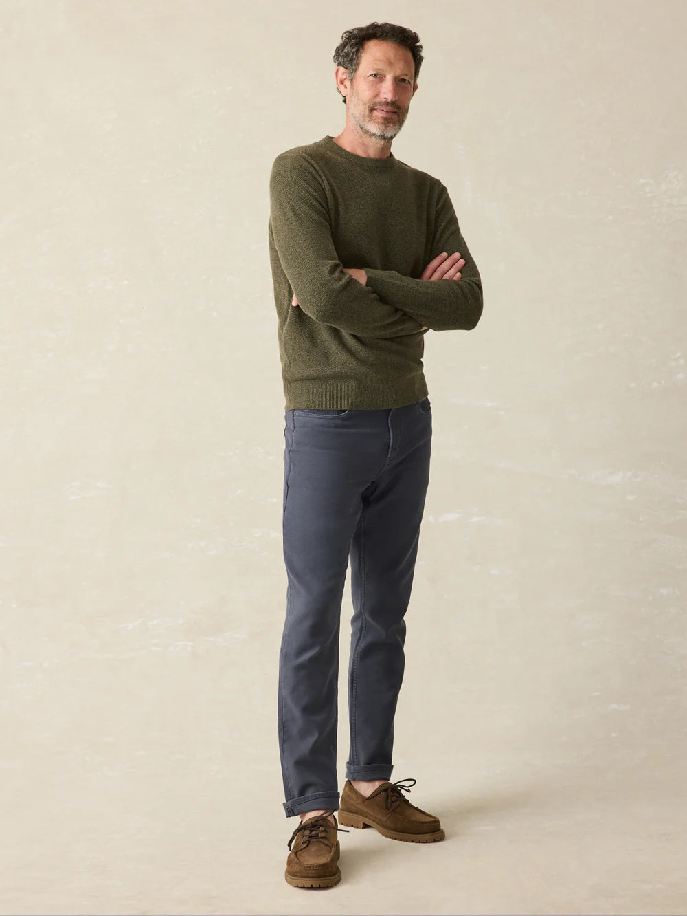 Stretch Terry 5-Pocket Pant