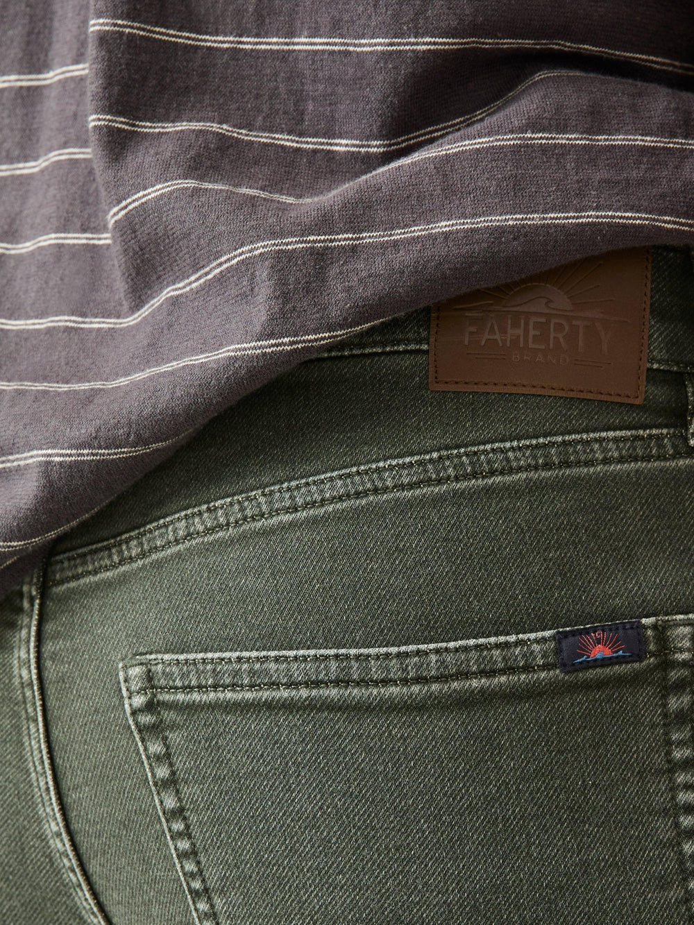 Stretch Terry 5-Pocket Pant