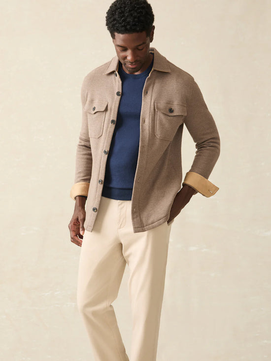 Inlet Knit CPO Shirt Jacket