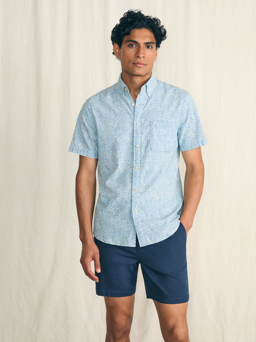 Short-Sleeve Stretch Playa Shirt