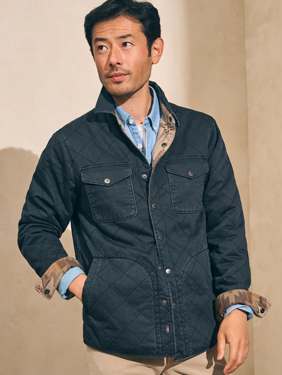 Doug Good Feather Reversible Bondi Jacket