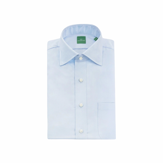 Spread Collar Dress Shirt