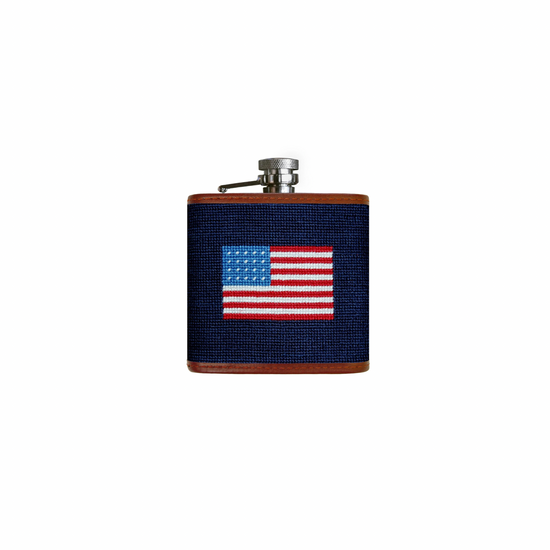 American Flag Flask