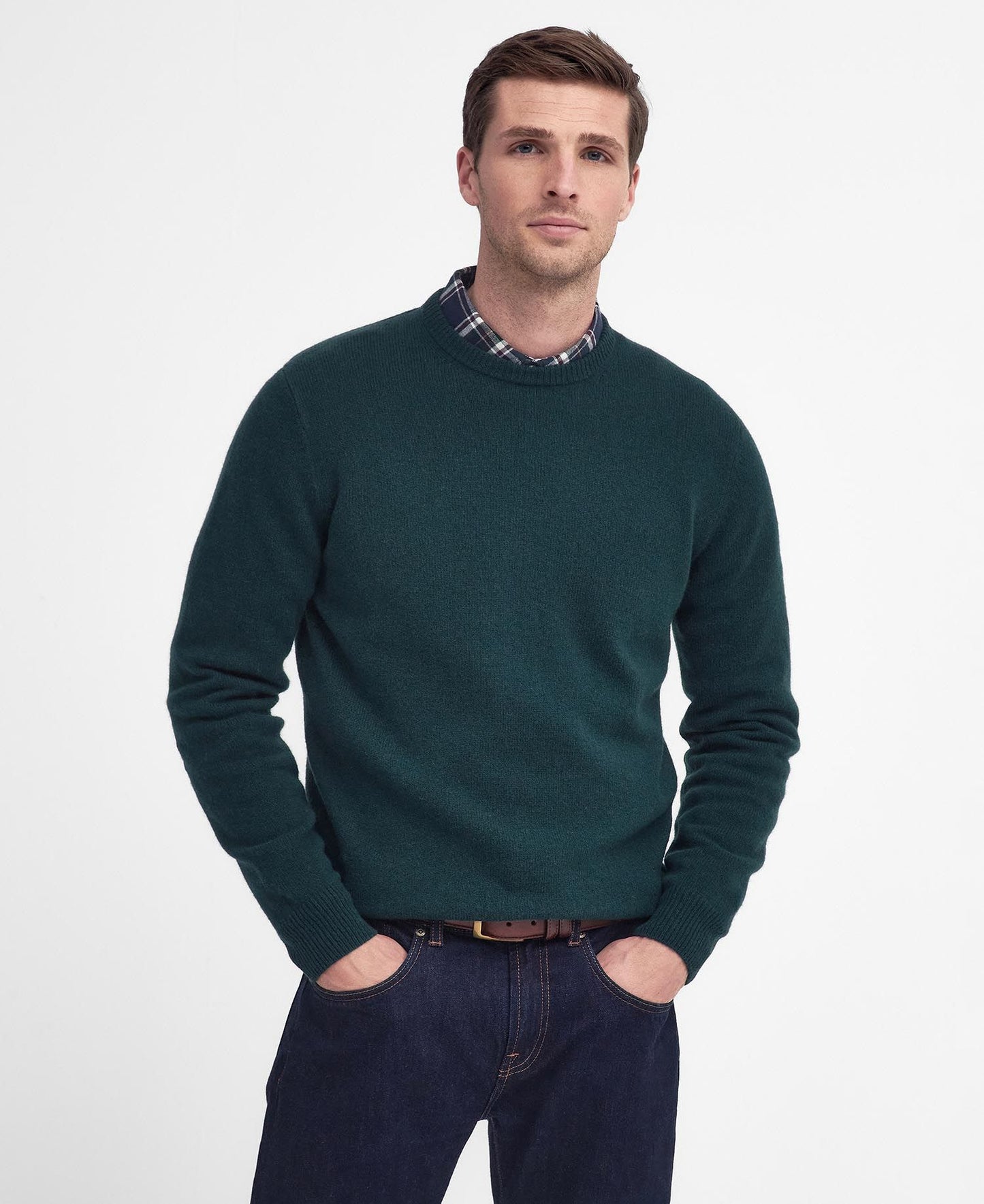 Essential Patch Crew Neck Sweater