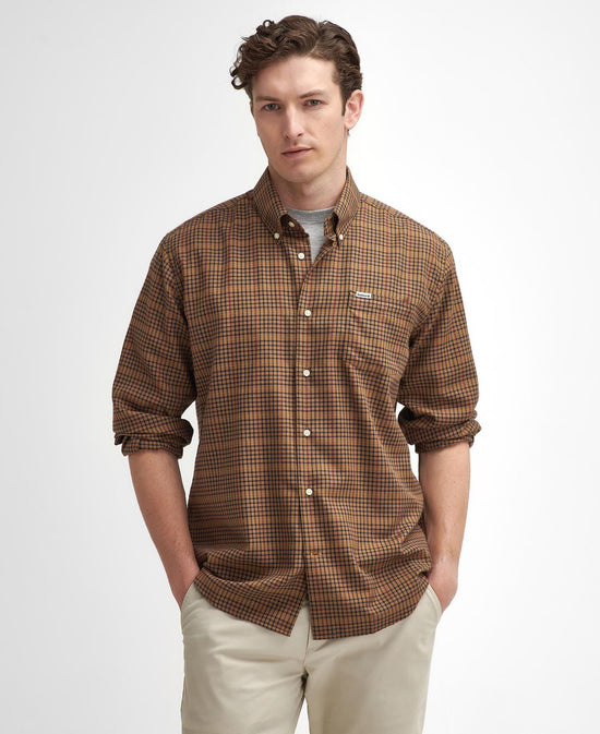 Henderson Regular Fit Thermo Weave Checked Shirt