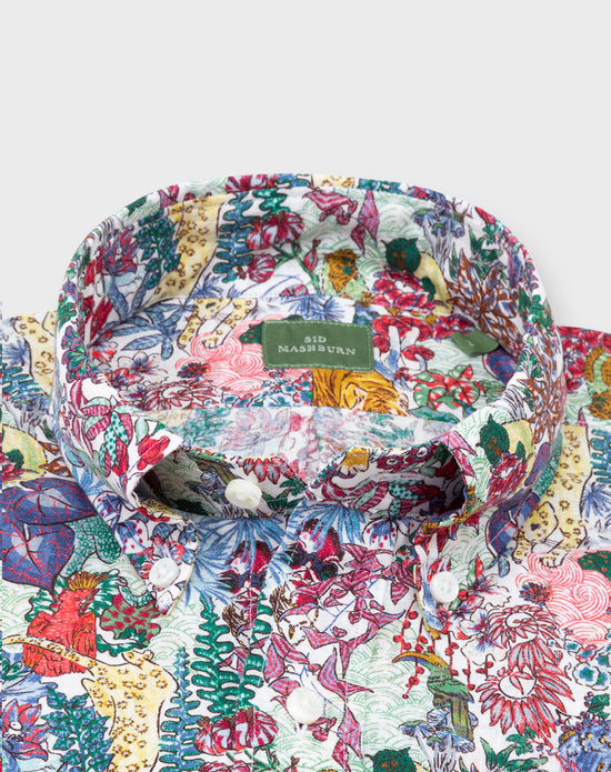 Short-Sleeved Button-Down Shirt