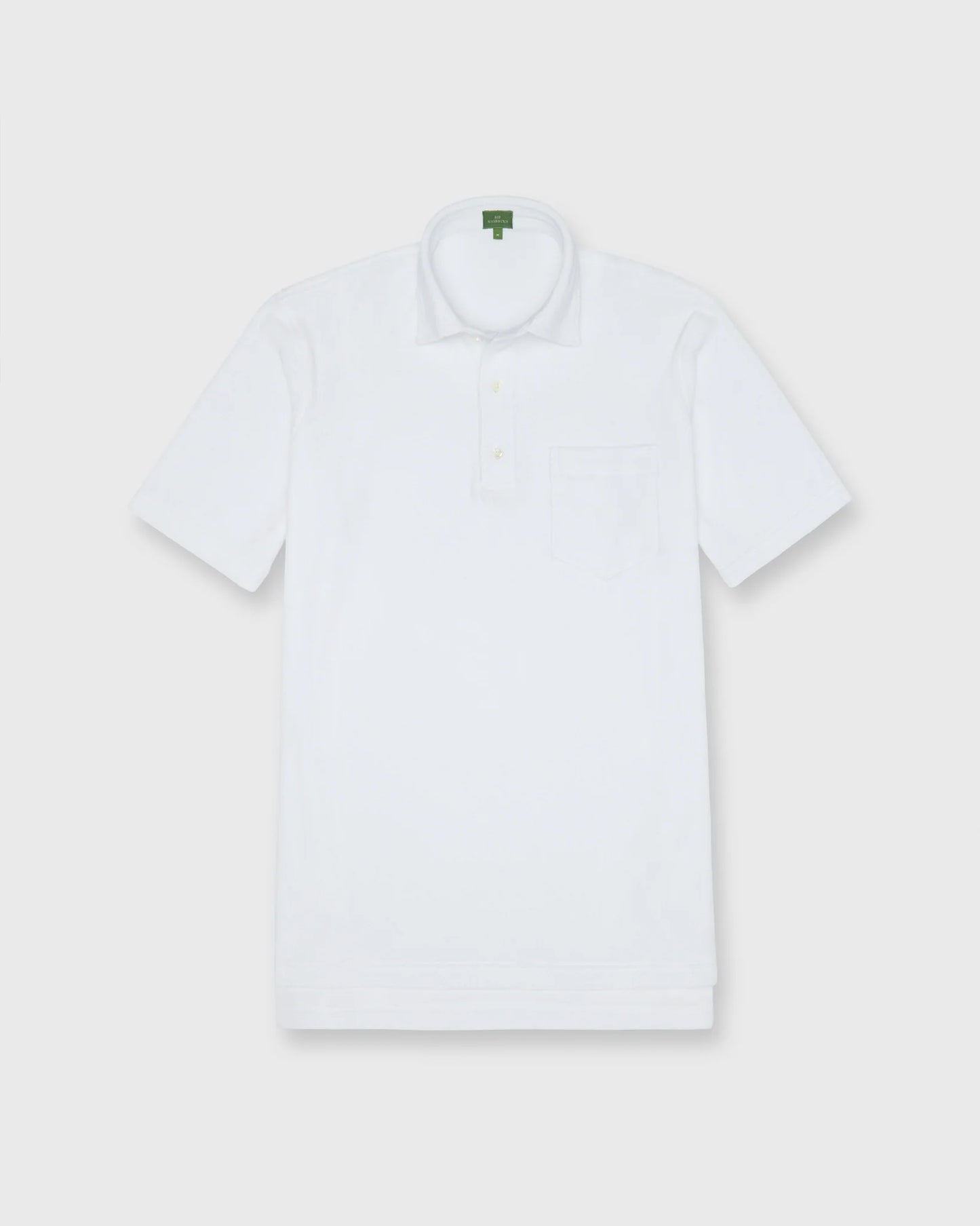 Short-Sleeved Terry Polo