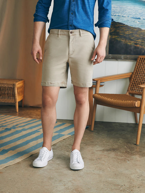 Coastline Stretch Chino Short (8")