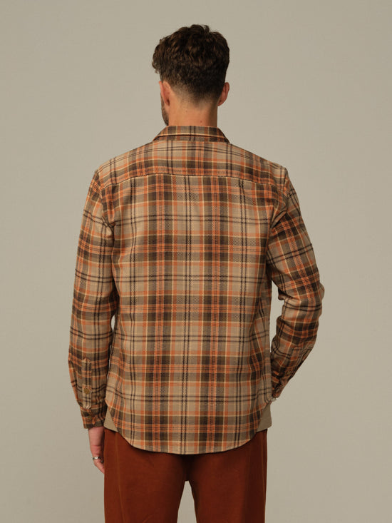 Accord Organic Cotton Dobby Flannel Shirt