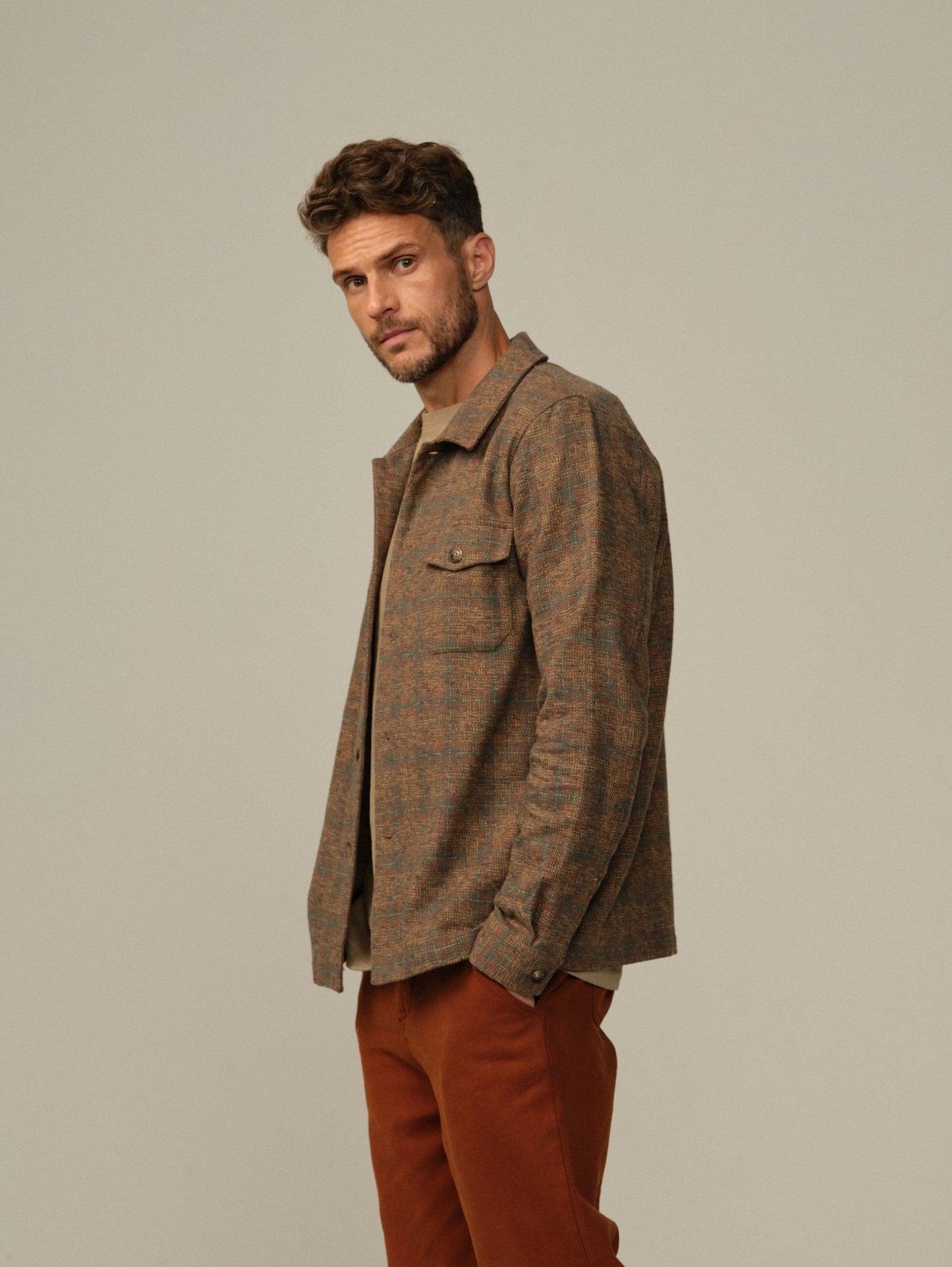 Japanese Tweed Overshirt