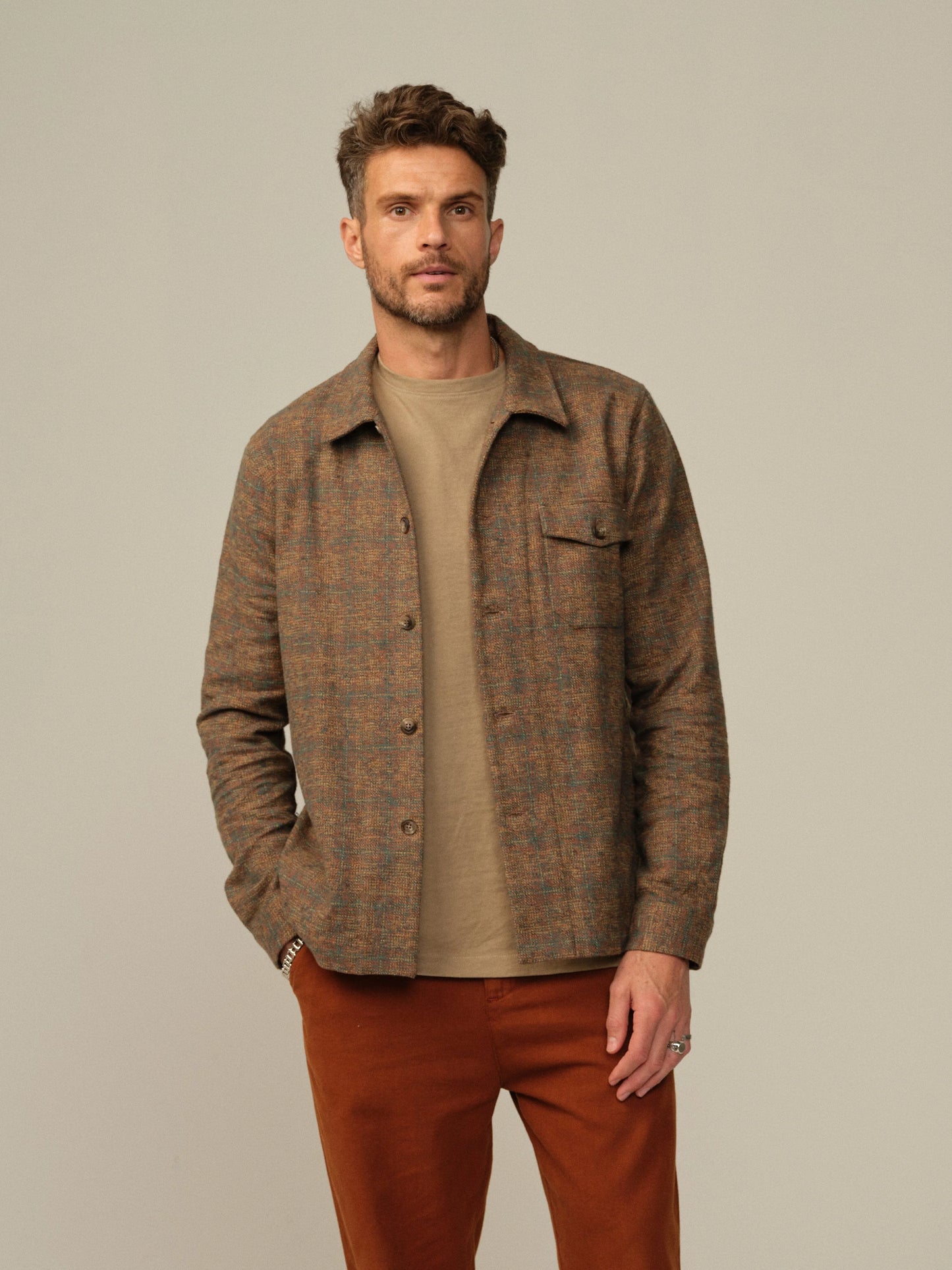 Japanese Tweed Overshirt