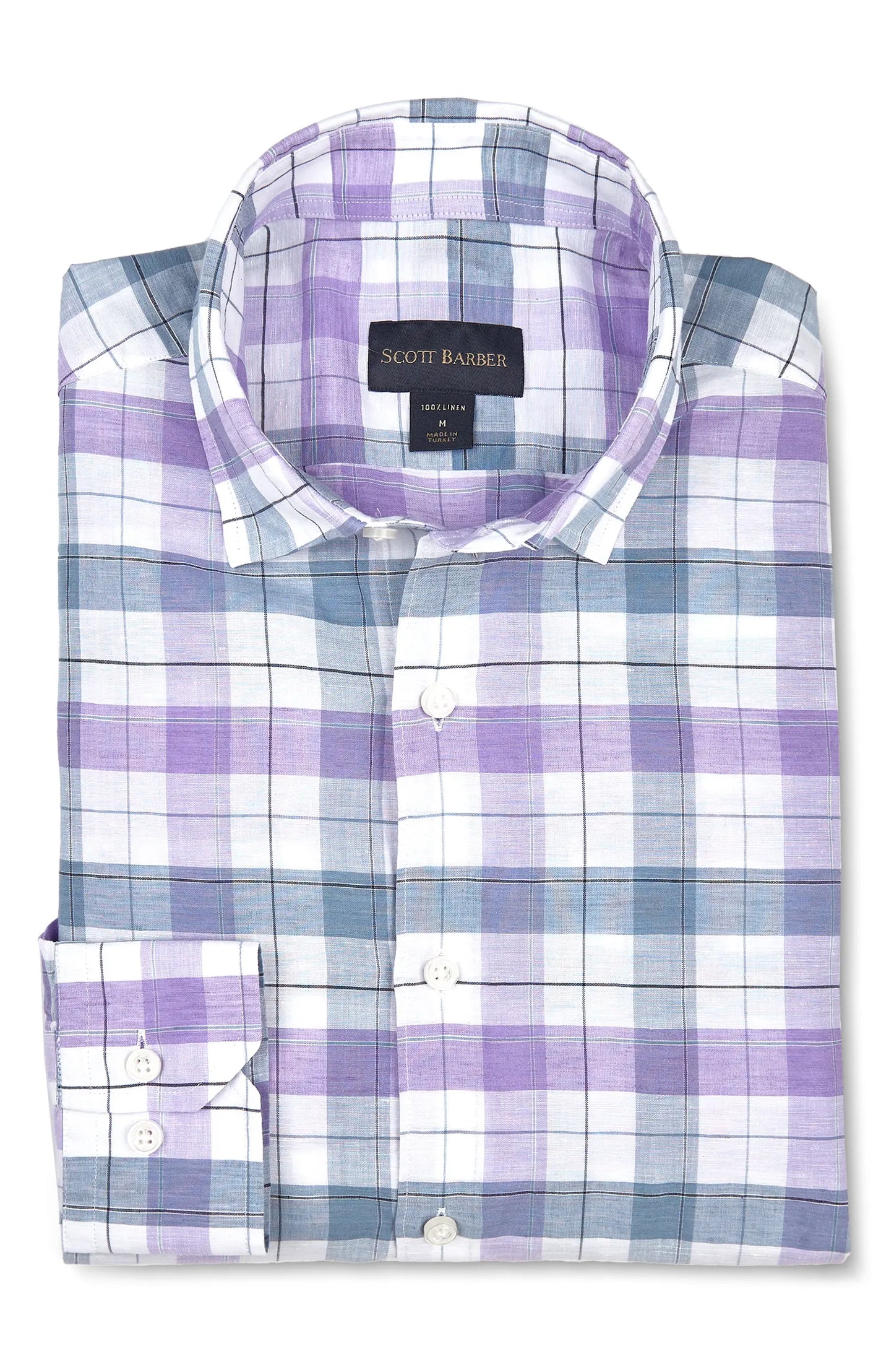 Load image into Gallery viewer, Linen Plaid Shirt
