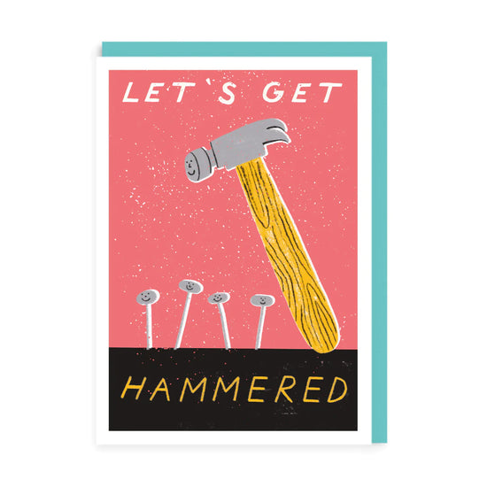 Let’s Get Hammered Card