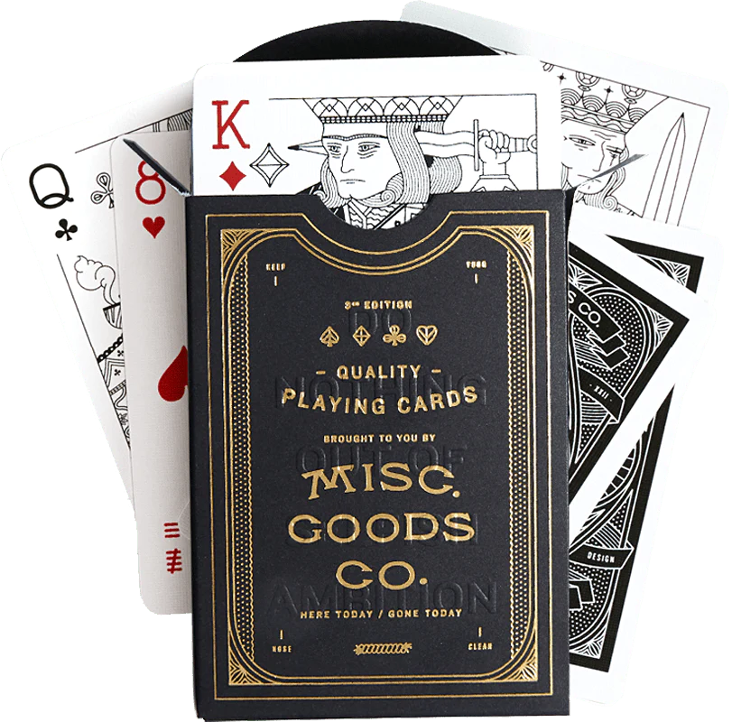 Misc Goods Co. Playing Cards