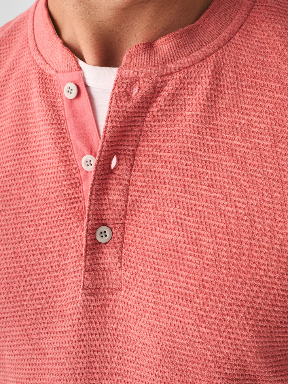 Load image into Gallery viewer, Surf Waffle Henley
