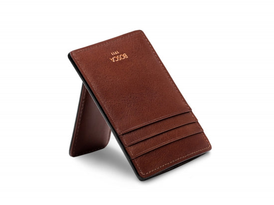 Bosca Deluxe Front Pocket Wallet- RFID