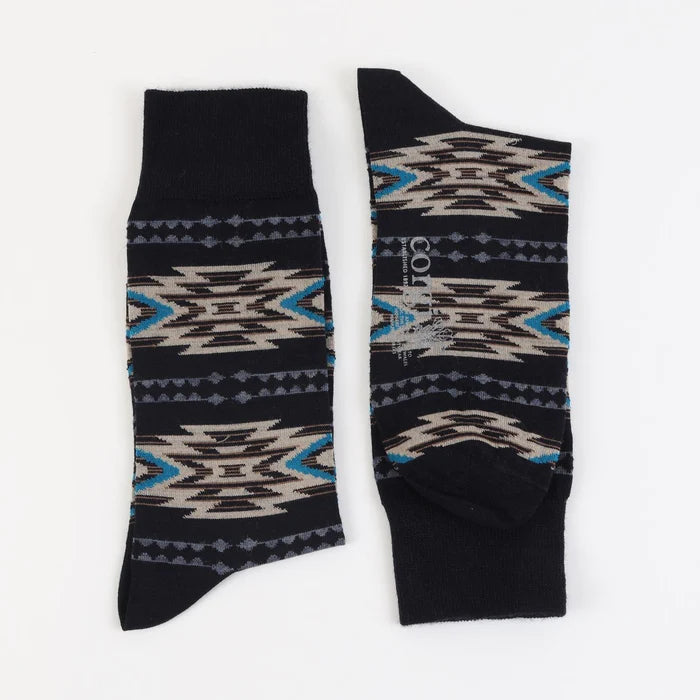 Corgi Navajo Merino Wool Sock