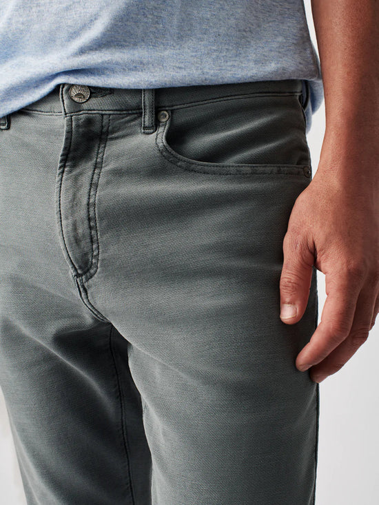 Stretch Terry 5-Pocket Pant