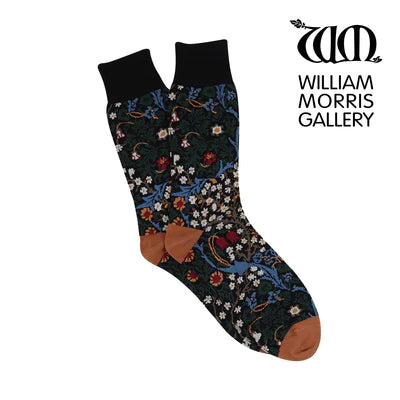William Morris x Blackthorn 1892 Sock